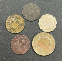  TURKEY Lot with 5 Coins