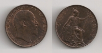 GR. BRITAIN 1 Penny 1903 AU