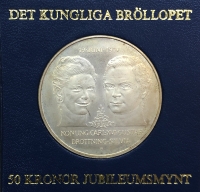 SWEDEN 50 Kronor 1976 UNC