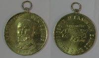 ΣΠΑΝΙΟ Μετάλλιο με τον Βενιζέλο για την ένωση της Σάμου 1913