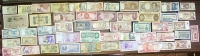 Collection of 50 Different Notes World F-AU