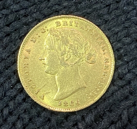 AUSTRALLIA Sovereign 1866 AU