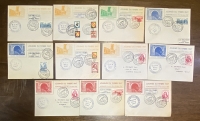 FRANCE 11 Philately Envelopes journee du timbre 1947
