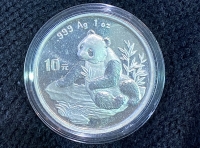 CHINA Ounce 1998 Proof 