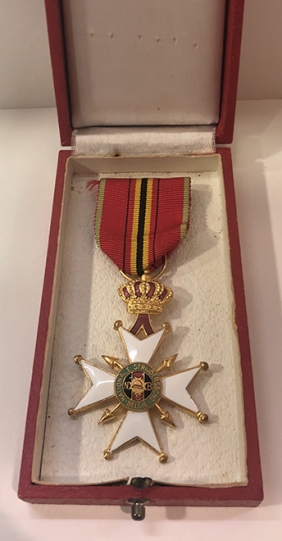 BELGIUM  NSB Medal Boxed 
