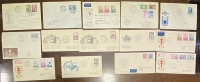 FINLAND 14 FDC 50s 60s