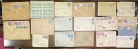 CZECHOSLOVAKIA Collection of 17 rare covers before WWII posted 