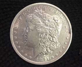 ΑΜΕΡΙΚΗ Δολλάριο 1891 ο  XF/ AU