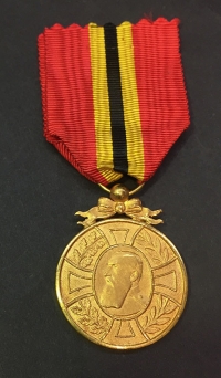 ΒΕΛΓΙΟ Μετάλλιο Αναμνηστικιό Λεοπόλδου  1865 1909  