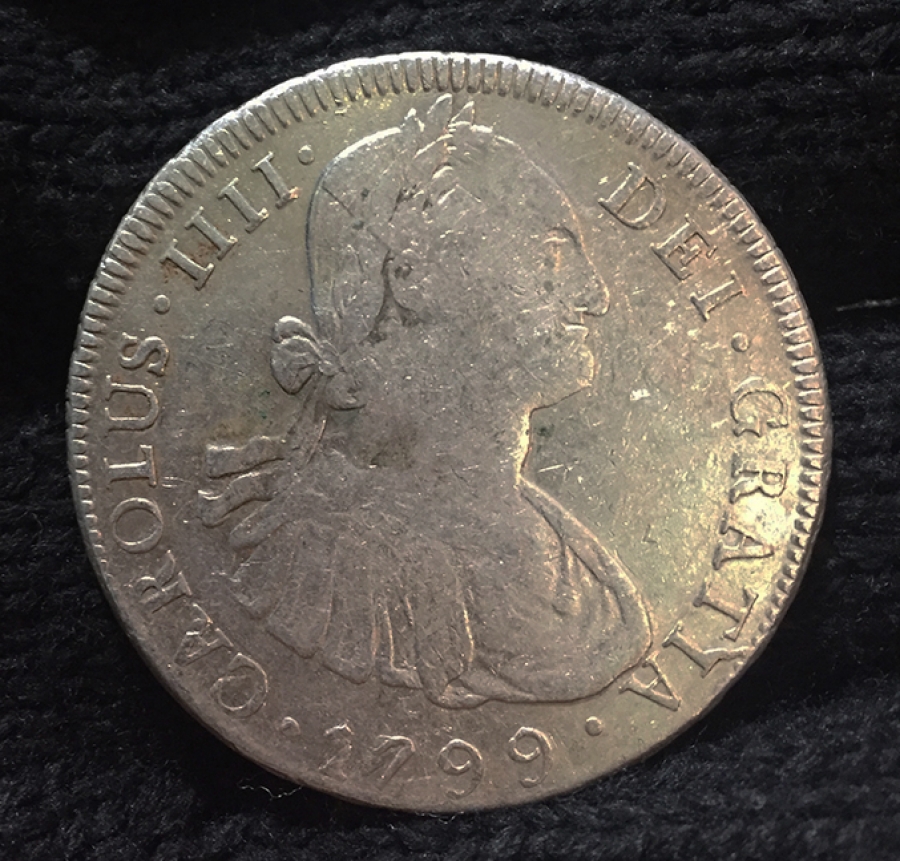 BOLIVIA 8 Real 1799 VF