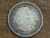 USA 1/2 Dollar 1892 Xf/AU Nice Patina