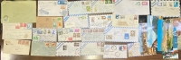 ARGENTINA 20 Covers Postcard same FDC
