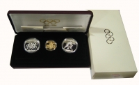 Greece Set of 3 Coins Olympic Games 1996 Proof