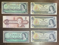 ΚΑΝΑΔΑΣ 6 χαρτονομίσματα από το 1954 AU