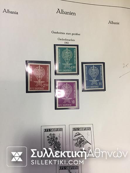 ΑΛΒΑΝΙΑ Συλλογή 1914-1940 Ασφράγιστα **