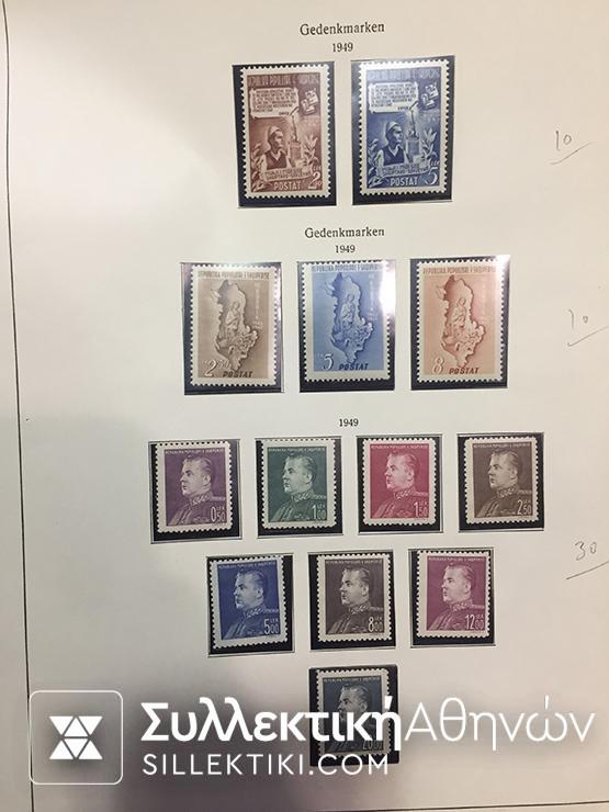 ΑΛΒΑΝΙΑ Συλλογή 1914-1940 Ασφράγιστα **