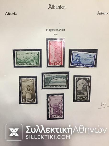 ΑΛΒΑΝΙΑ Συλλογή 1914-1940 Ασφράγιστα **