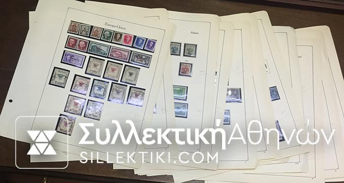 ΑΛΒΑΝΙΑ Συλλογή 1914-1940 Ασφράγιστα **