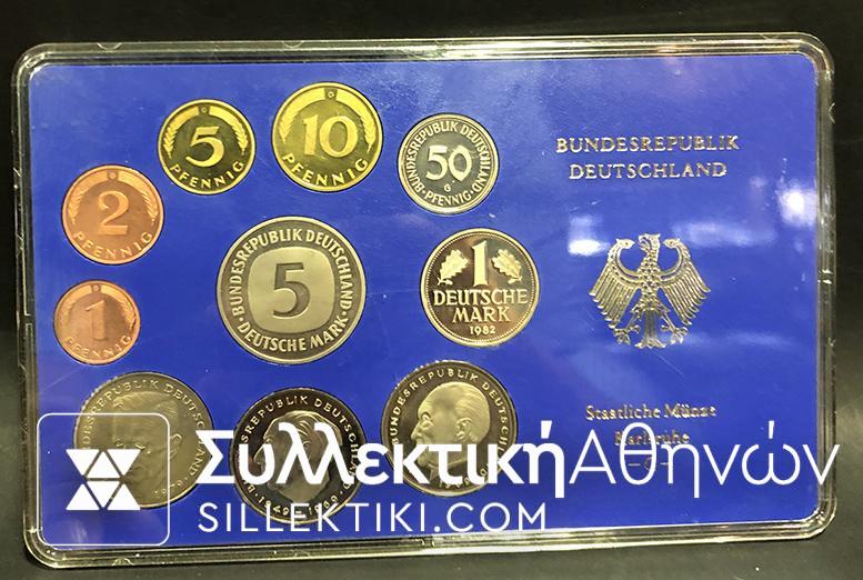 GERMANY Set 1982G Proof