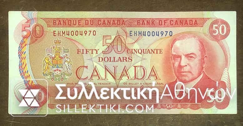 CANADA 50 Dollar 1975 AU