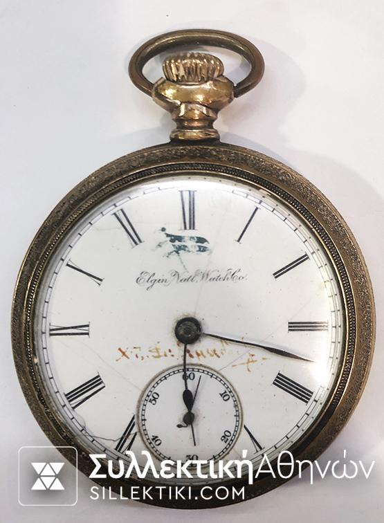 Old Pocket Watch Elgin
