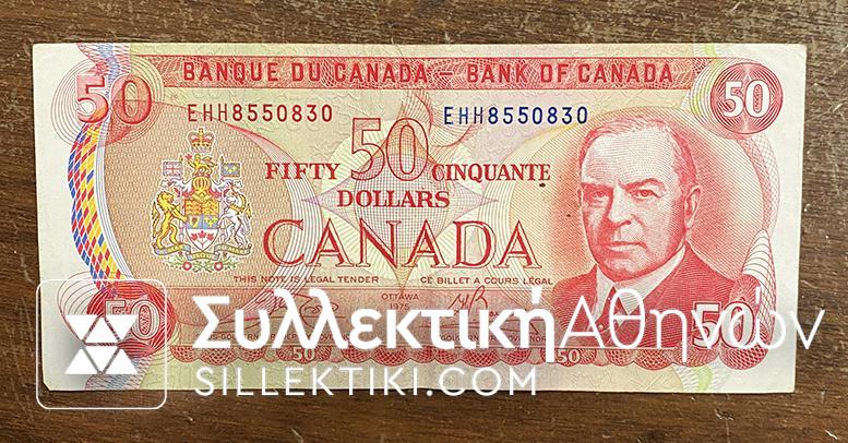 CANADA 50 Dollars 1975 XF