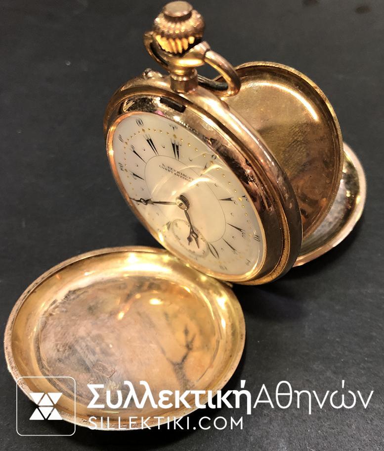 Pocket Watch Gold (14 κ)Serkisoff