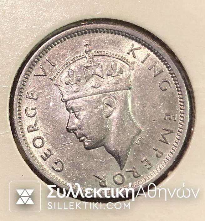 RHODESIA SOUTHERN 1 Shilling 1942 AU