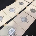 ΡΟΔΕΣΙΑ (Νότια) λότ με 8 διαφορετκά ασημένια νομίσματα σε υψηλές καταστάσεις
