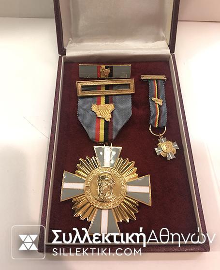 COLOMBIA Set Medal-Miniature and Bar) Merit of Casamare