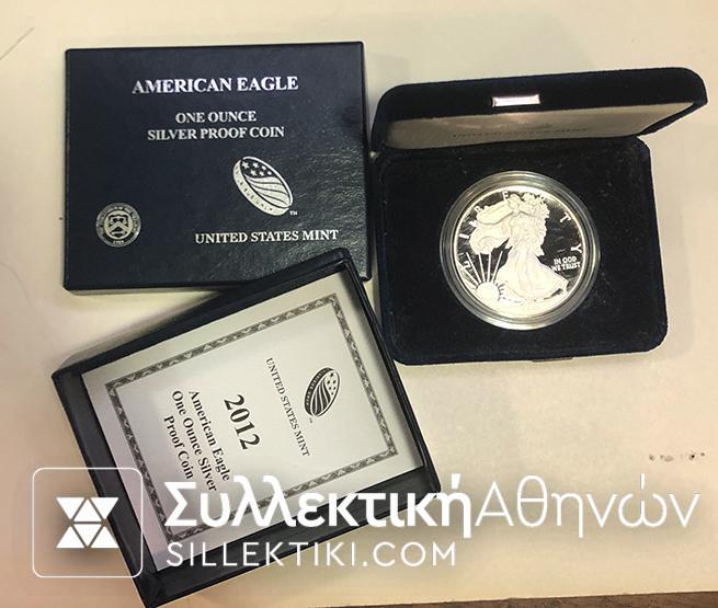 USA Ounce 2012 Prof COA BOX