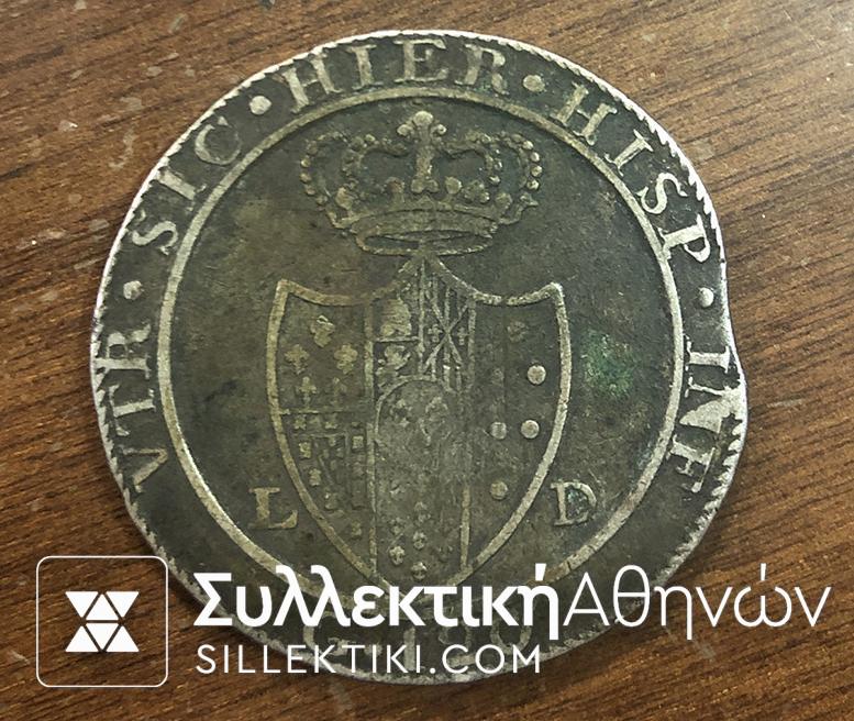 ΙΤΑΛΙΑ (NAPLES) 120 Grain 1805 VF