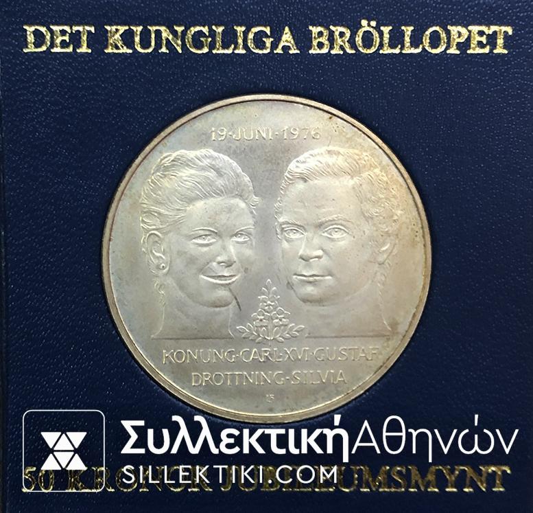 SWEDEN 50 Kronor 1976 UNC