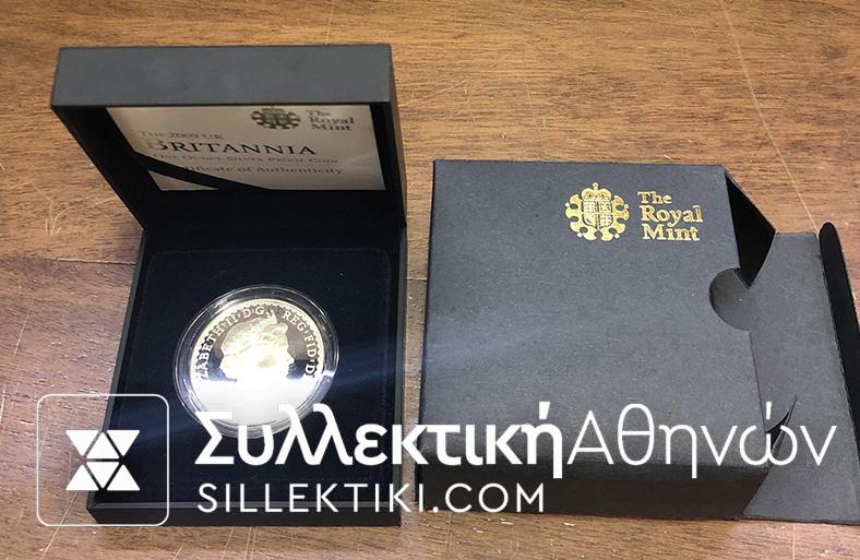 GR. BRITAIN Ounce 2009 Proof