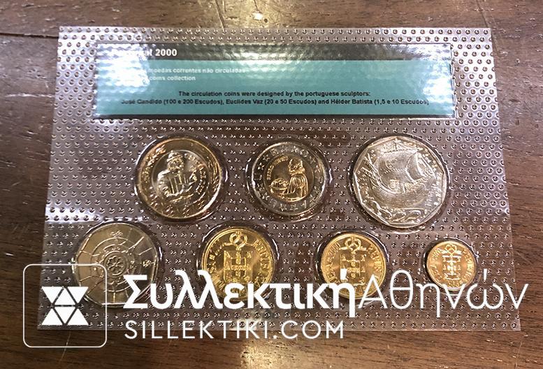 PORTUGAL Set 2000 UNC
