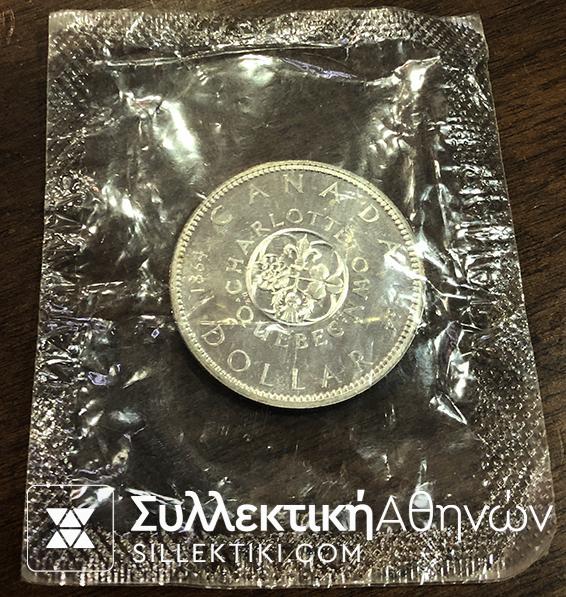 CANADA Dollar 1964 UNC