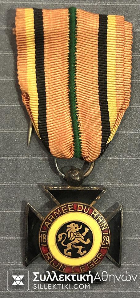 BELGIUM MEDALARMEE DU RHIN 1829 RIJN LEGER