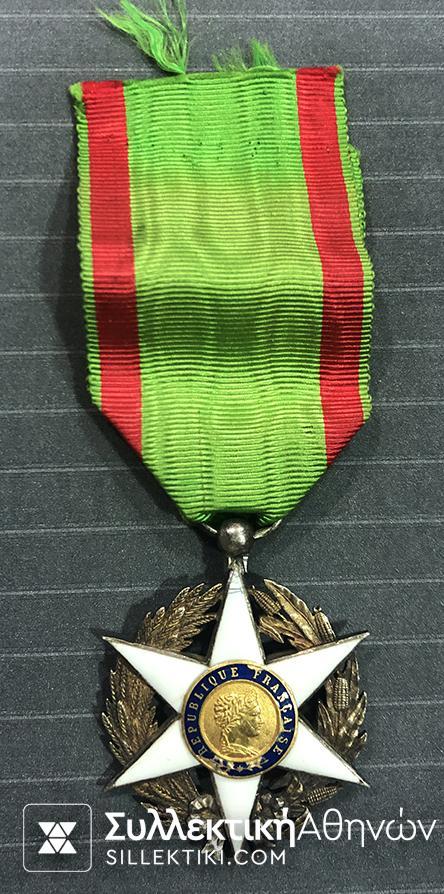 FRANCE Medal Merite Agricole 1885
