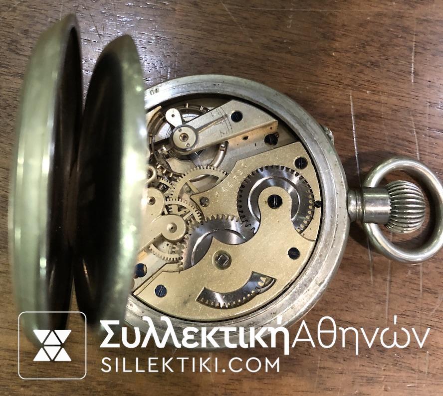 Ρολόι τσέπης PAVEL BURE τεράστιο μέγεθος με ζωγρφισμένη πλάκα