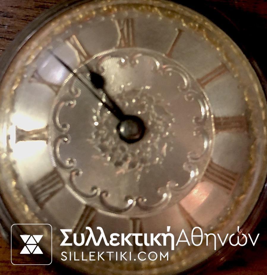 Ασημένιο Ρολόι τσέπης με κλειδί