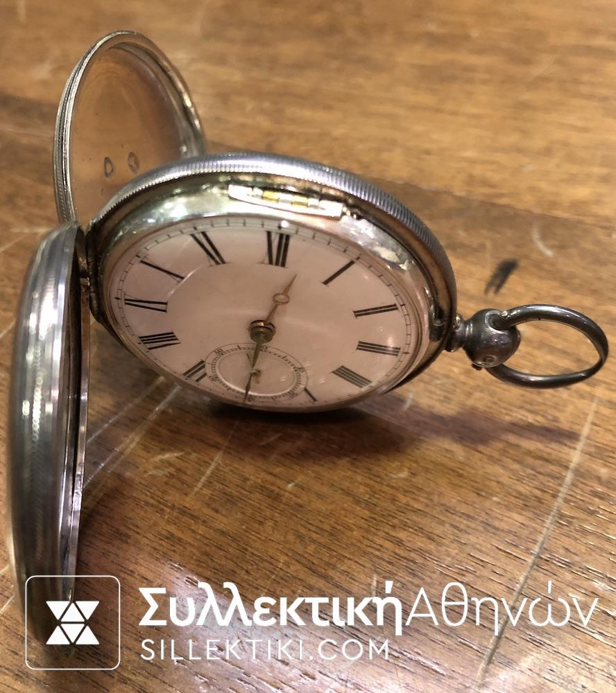Pocket Watch Old Silver