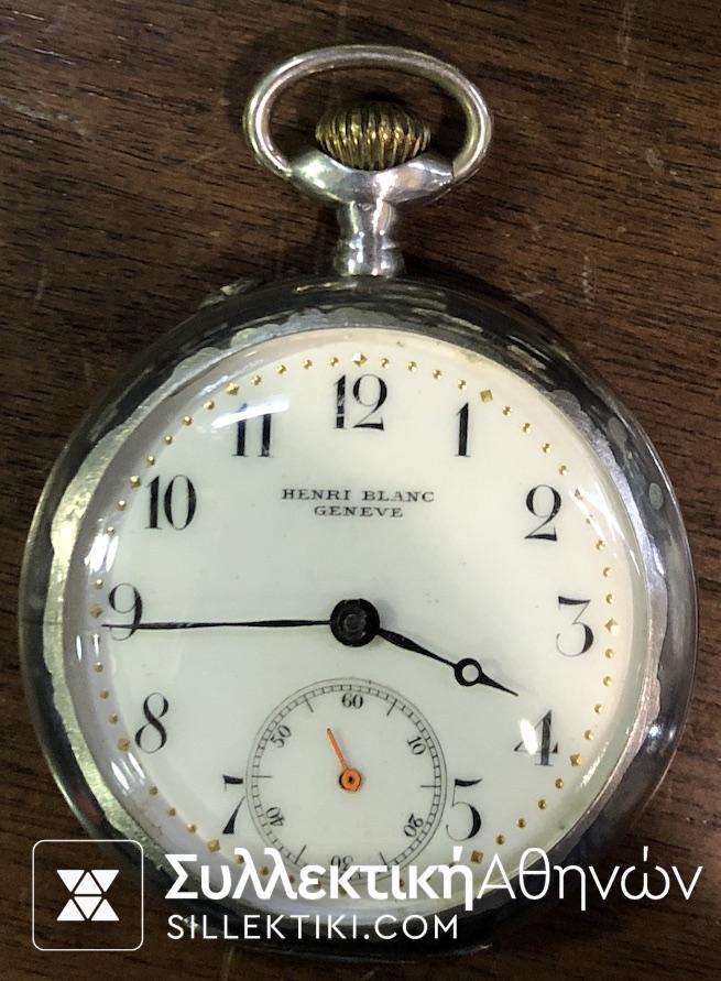 Pocket Watch Henri Blanc work