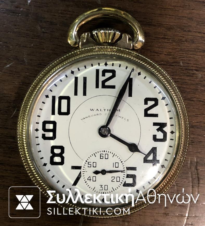 Pocket Watch Waltham Gold field 10k Working