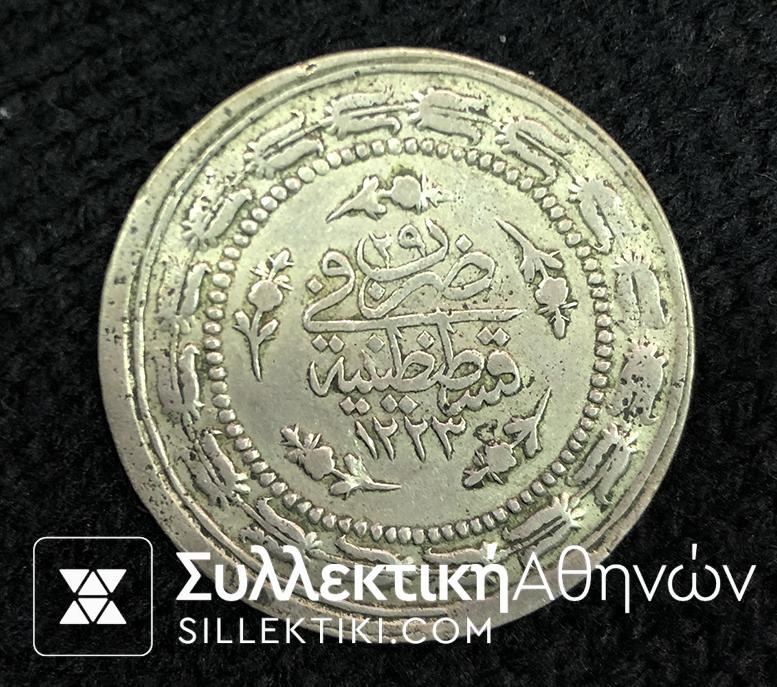 TURKEY 6 Kurus 1223/29 XF