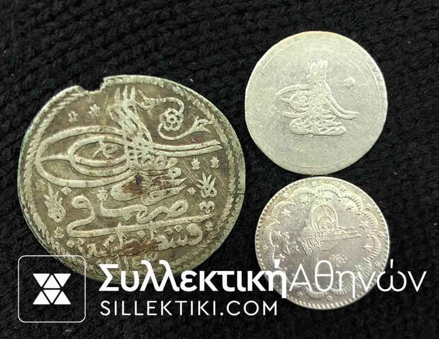 TURKEY 2 X 5 Kurus and KURUS 143