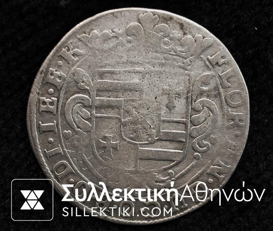 GERMANY (German States) 17 century 2/3 Thaler F (28 Stuber / 1 Gulden) RARE