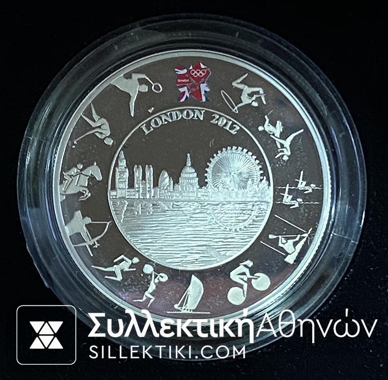 ΑΓΓΛΙΑ 5 Λίρες Silver Proof LONDON 2012