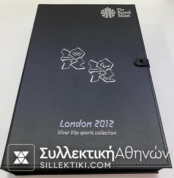 ΑΓΓΛΙΑ Σπάνια έκδοση με 28 Ασημένια 50πενα 2012