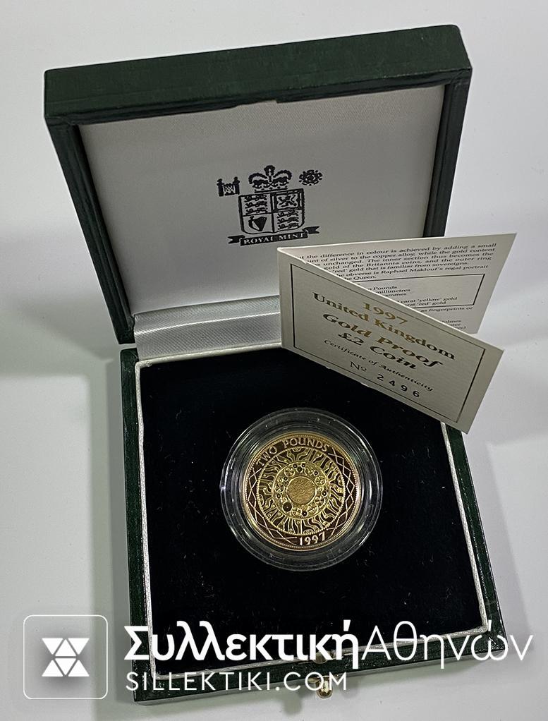 GR. BRITAIN 2 Pound 1997