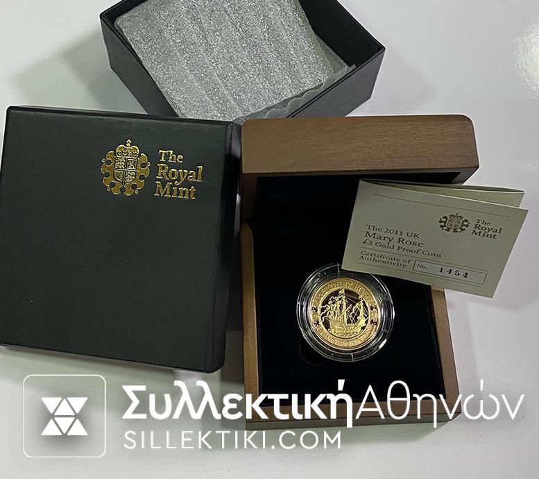 GR. BRITAIN 2 Pound 2011 Mary Rose